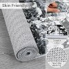 Modern Abstarct Area Rug Washable Rug Stain Resistant Throw Carpet Non Shedding Low Pile Folding Floor Cover with Non-Slip Backing - 2 of 4
