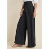 VENUS Womens Smoothing Ponte Wide-Leg Pants - 4 of 4