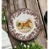 Spode Woodland 8” Salad Plate, Horses Motifs, Perfect for Thanksgiving and Other Special Occasions, Made in England from Fine Earthenware - 2 of 4
