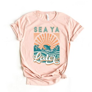 Simply Sage Market Women's Sea Ya Later Short Sleeve Graphic Tee - 1 of 3
