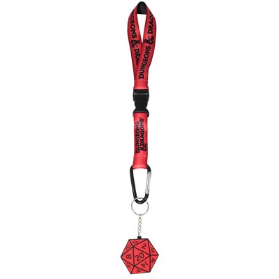 Dungeons & Dragons (Dice) Rubber Key Ring Keychain