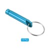Unique Bargains Aluminum Alloy Camping Hunting Outdoor Survival Signal Whistles with Keychains 6 Pcs - 3 of 4