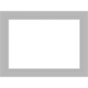 Amanti Art Brushed Sterling Silver Framed Dry Erase Magnetic Board - 1 of 4