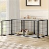 Dog Kennel with Enclosed Top and Secure Door Lock, High-Quality Iron Pet Cage for Small and Medium-Sized Dogs – The Pop Home - 2 of 4