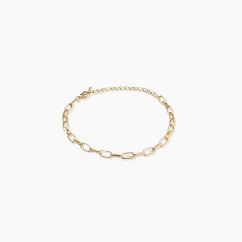 Brass Beaded Bracelet 3pc - A New Day™ Gold : Target