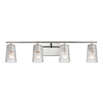 Elk Home Lightweave 4 - Light Vanity in  Polished Nickel