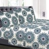 Ashley 4 Piece Printed Sheet Set, Double Brushed Microfiber by Sweet Home Collection® - 2 of 4