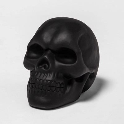 Solid Black Halloween Crafting Skull - Hyde & EEK! Boutique™