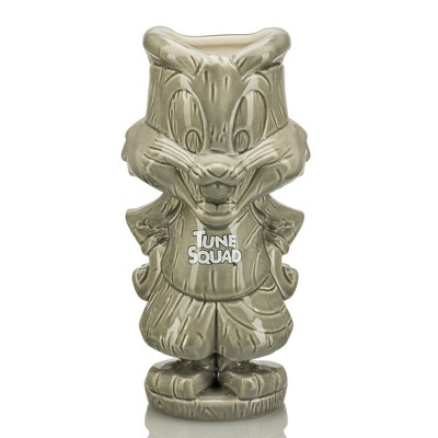 Beeline Creative Geeki Tiki Space Jam Bugs Bunny 12 Ounce Ceramic Tiki Mug