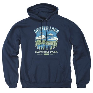 Men's Crater Lake National Park Wizard Island Views Pull-Over Hoodie - 1 of 4