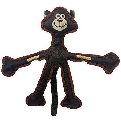 Multipet Skele Monkey Dog Rope Toy - Nylon Tug of War Dog Toy