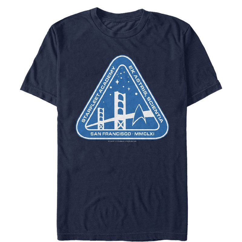 Men's Star Trek Starfleet Academy San Francisco T-Shirt, 1 of 5