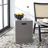 Deidara Concrete Accent Stool - Indoor/Outdoor - VNN1031 - Safavieh - 2 of 4