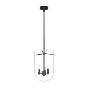 Hunter Fans 11" Sacha Pendant Light Natural Iron Ceiling Fixture Dimmable 3 Bulbs - 1 of 3