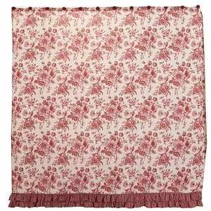The Lakeside Collection Toile Garden Bath Collection - Shower Curtain - 1 of 4