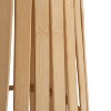 Kate and Laurel Oren Round MDF Drink Table, 10x10x23, White and Natural - 4 of 4