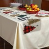 Unique Bargains Christmas Table Runner Christmas Tree Polyester Multicolor 71x14 Inch 1 Pc - 2 of 4
