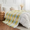 Lomsoe Cozy Printed Blanket Blanket, Flannel Throw Size for Home Decoration, Ultra Soft Throw, Christmas Light. - 4 of 4