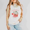 Simply Sage Market Farm Fresh Apples Garment Dyed Tank - 2 of 3