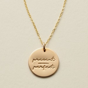Made By Mary | Pause Collection Disc Necklace - 1 of 4