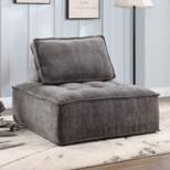 Jessica 32.3" Height Oversized/Corner Linen Upholstered Seating Leisure Sofa Lounge Chair/Lazy Sofa-Maison Boucle