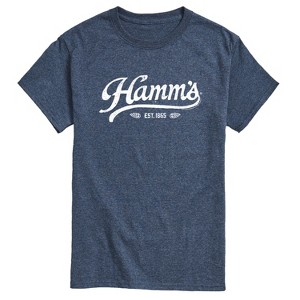 Men's - Hamm's - Vintage Logo Script Short Sleeve Graphic T-Shirt - 1 of 4