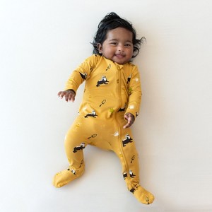 Zippered Footie in Hufflepuff™ - 1 of 4