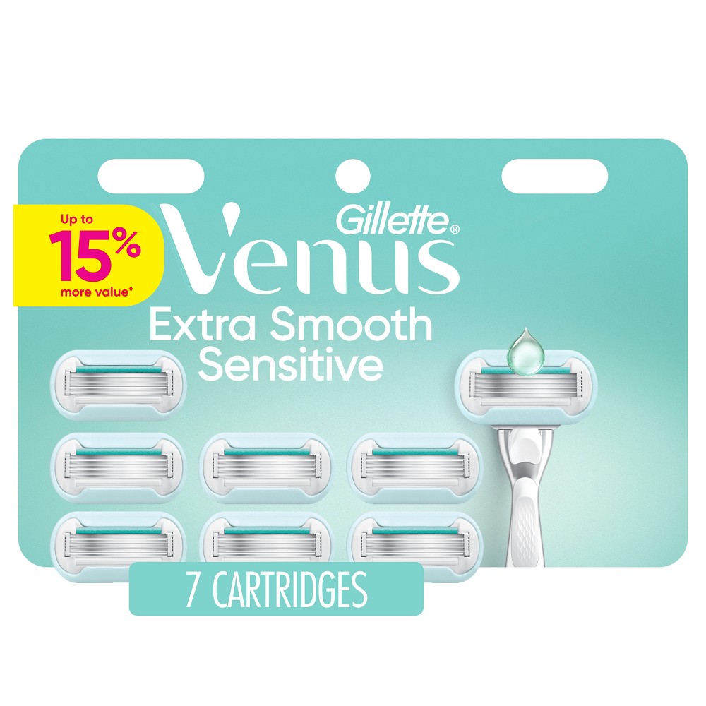 Photos - Razor / Razor Blade Venus Extra Smooth Sensitive Women's Razor Blade Refills - 7ct 