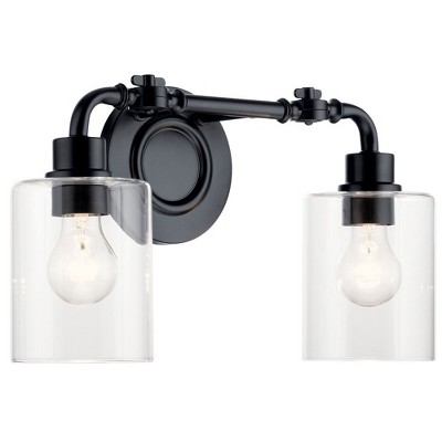 Kichler Lighting Gunnison 2 - Light Vanity in  Black