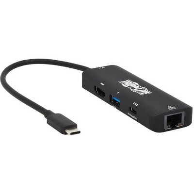  Tripp Lite U444-06N-H4GUC2 HDMI/RJ-45/USB/USB-C Audio/Video/Network/Data Transfer Adapter - 1 x Type C Male USB 