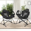 Ainfox 2 PACK Patio Hammock Chair Patio Camping Chair Patio Swing Chair Without Footrest For Indoor Outdoor - 4 of 4