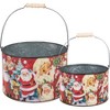 Primitives by Kathy Vintage Christmas Bucket Set - 4 of 4