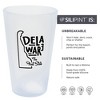 Silipint: State Pint Glasses 16oz: 2 Pack - Delaware - Icicle Silicone Cups - 2 of 4