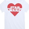 Boys' - Star Wars - Valentine Heart Logo Short Sleeve Graphic T-Shirt - 2 of 4