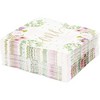 Blue Panda 50-Pack Floral Decorations for 1st First Birthday Floral Disposable Napkins Party Supplies - image 3 of 4