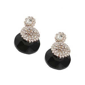 SOHI Women's Circular Drop Earrings - 1 of 3