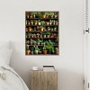 Amanti Art Assorted Succulents 2 by Justyna Jaszke Canvas Wall Art Print Framed - 4 of 4