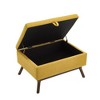 NicBex Square Storage Ottoman for Bedroom,Modern Storage Bench with Solid Wood Frame,Ottoman for Living Room,Bedroom,Entryway - 4 of 4