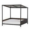 PawHut Wicker Dog House Elevated Raised Rattan Bed for Indoor/Outdoor with Removable Cushion Lounge - 4 of 4