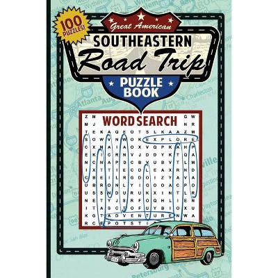 Great American Southeastern Road Trip Puzzle Book - (Great American Puzzle Books) by  Applewood Books (Paperback)