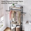 Laundry Room Storage Organizer, Over The Washer Dryer Storage,Space Saving Wood Shelves with Adjustable Height Design - 4 of 4