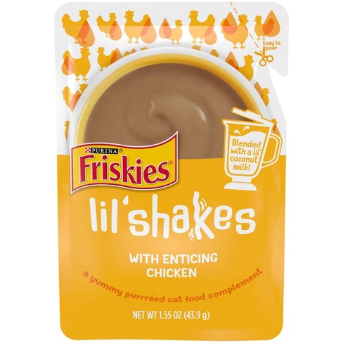 Friskies Lil Shakes Chicken Wet Cat Food 1.55oz Target