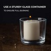 15 Hour Votive Candles Set of 36 - Ivory Candles Perfect as Wedding Candles or Emergency Candles - 1.5x1.7 inch Unscented Ivory Votive Candles - 3 of 4