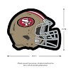 Evergreen Ultra-Thin Edgelight LED Wall Decor, Helmet, San Francisco 49ers- 19.5 x 15 Inches Made In USA - 2 of 4