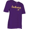 NBA Los Angeles Lakers Women's Short Sleeve Crew T-Shirt - 3 of 4