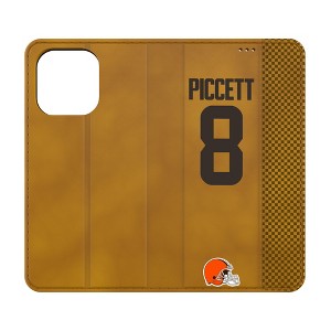 NFL Cleveland Browns Players Game Tactic Folio Cell Phone Case for Apple iPhone - 1 of 4