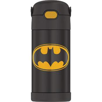 Thermos 10 Oz. Kid's Funtainer Batman Stainless Steel Food Jar - Gray/black  : Target
