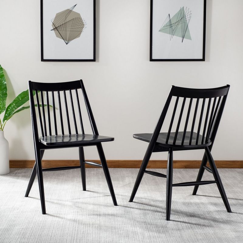 Wren 19"H Spindle Dining Chair (Set of 2)  - Safavieh, 3 of 10