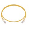 Monoprice Cat6 Ethernet Patch Cable - 2 Feet - Yellow | Network Internet Cord - Snagless RJ45 Stranded 550MHz UTP CMR Riser Rated Pure Bare Copper - 4 of 4