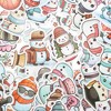 Unique Bargains Waterproof Nordic Christmas Stickers Colorful 1.57"-3.15" 50 Pcs - 4 of 4